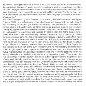 CD Langsyne: Langsyne