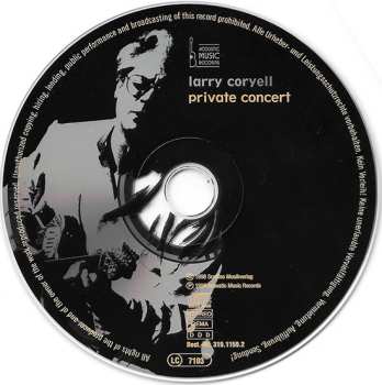 CD Larry Coryell: Private Concert