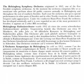 CD Helsingborgs Symfoniorkester: Symphony No. 1 In D Major, Op. 2, Symphony No. 2, Op. 17