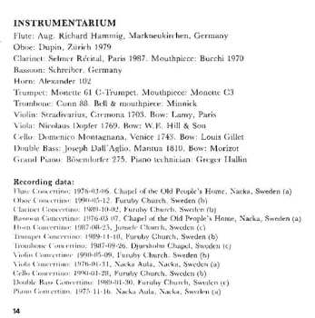 2CD Lars-Erik Larsson: Twelve Concertinos, Op.45