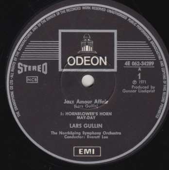 LP Lars Gullin: Jazz Amour Affair