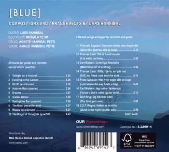 CD Michala Petri: [Blue] (Compositions And Arrangements By Lars Hannibal)