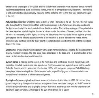 CD Michala Petri: [Blue] (Compositions And Arrangements By Lars Hannibal)