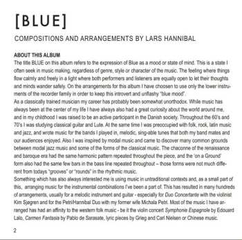 CD Michala Petri: [Blue] (Compositions And Arrangements By Lars Hannibal)