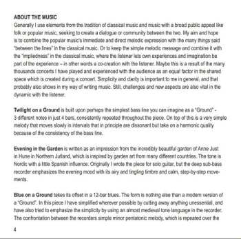 CD Michala Petri: [Blue] (Compositions And Arrangements By Lars Hannibal)