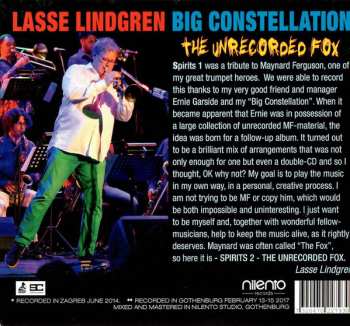 2CD Lasse Lindgren Big Constellation: The Unrecorded Fox (Spirits 2)
