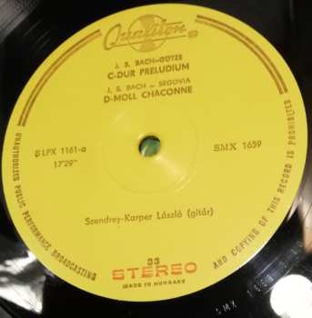 LP László Szendrey Karper: Guitar Recital