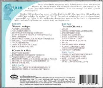2CD Laura Lee: Women's Love Rights + I Can't Make It Alone + Two Sides Of Laura Lee ... Plus