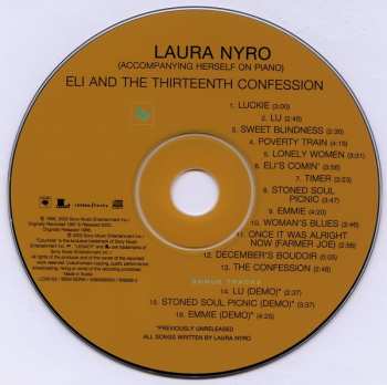 CD Laura Nyro: Eli And The Thirteenth Confession