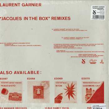 LP Laurent Garnier: Jacques In The Box Remixes