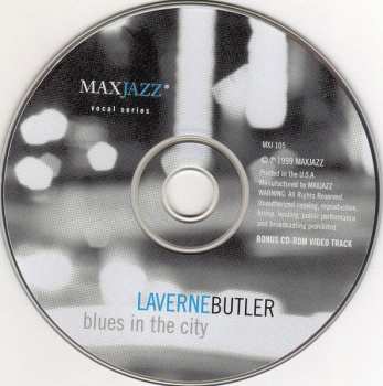 CD LaVerne Butler: Blues In The City