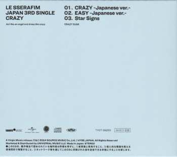 CD LE SSERAFIM: Crazy LTD