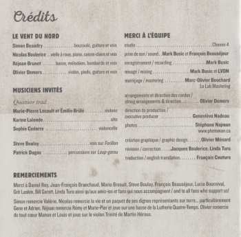 CD Le Vent Du Nord: Têtu