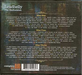 3CD Leadbelly: The Definitive Leadbelly