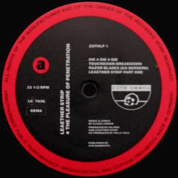 LP Leæther Strip: The Pleasure Of Penetration