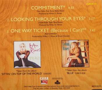 CD LeAnn Rimes: Commitment / Looking Through Your Eyes