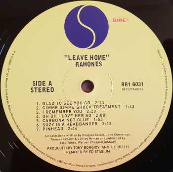 LP Ramones: Leave Home