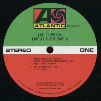 3LP Led Zeppelin: Led Zeppelin DLX