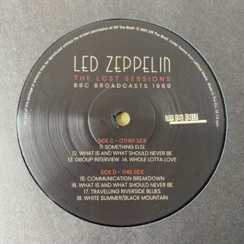 2LP Led Zeppelin: The Lost Sessions: BBC Broadcasts 1969