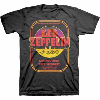 Merch Led Zeppelin: T-Shirt 1971 Wembley 