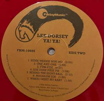 LP Lee Dorsey: Ya Ya CLR | DLX | LTD
