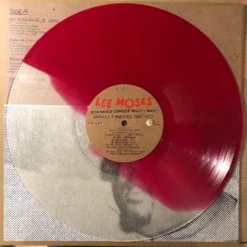 LP Lee Moses: How Much Longer Must I Wait? Singles & Rarities 1965-1972 LTD | CLR