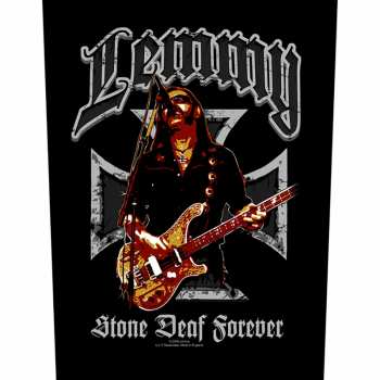Merch Lemmy: Zádová Nášivka Stone Deaf