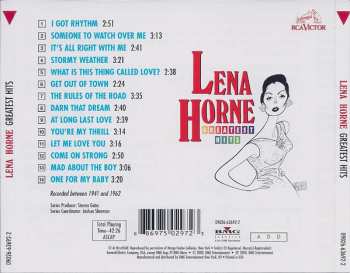 CD Lena Horne: Greatest Hits