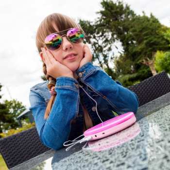 Tontechnik Lenco CD-011BU Růžová