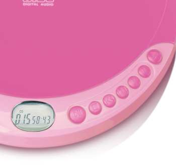 Tontechnik Lenco CD-011BU Růžová