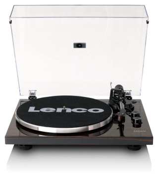 Tontechnik Lenco LBT-345WA Ořech + Ortofon 2m Red