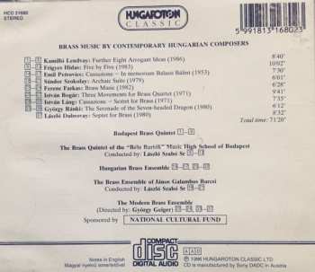 CD Farkas Ferenc: Brass Music By Contemporary Hungarian Composers