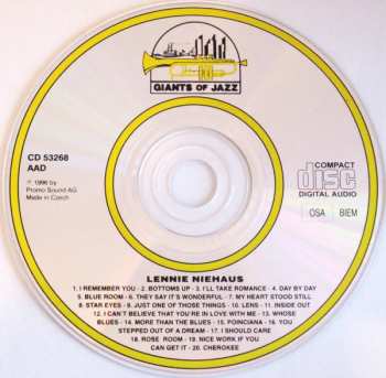 CD Stan Kenton And His Orchestra: Lennie Niehaus Quintet & Octet