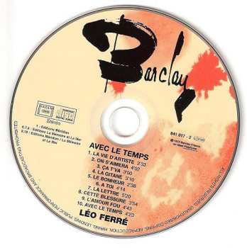 CD Léo Ferré: Avec Le Temps
