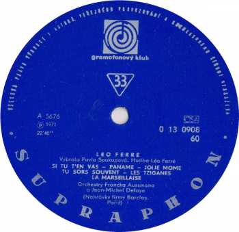 LP Léo Ferré: Léo Ferré