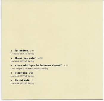 CD Léo Ferré: Le Disque D'Or