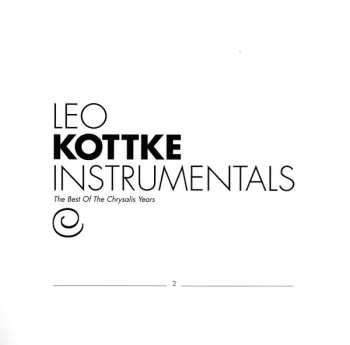 CD Leo Kottke: Instrumentals: The Best Of The Chrysalis Years