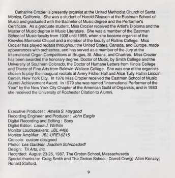 CD Leo Sowerby: Organ Music Of Leo Sowerby