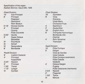 CD Leo Sowerby: Organ Music Of Leo Sowerby