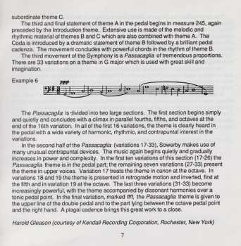 CD Leo Sowerby: Organ Music Of Leo Sowerby