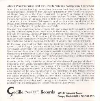 CD Czech National Symphony Orchestra: Prairie (Tone Poems By Leo Sowerby)