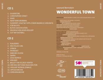 2CD Leonard Bernstein: Wonderful Town - Deutschsprachige Gesamtaufnahme Live