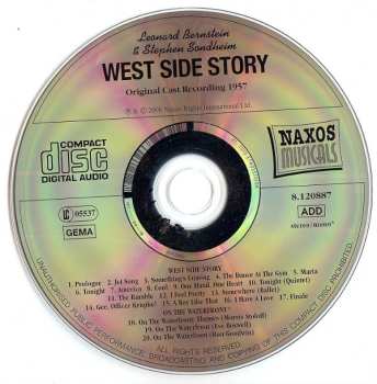 CD Leonard Bernstein: West Side Story (Original 1957 Cast Recording)