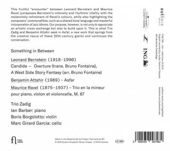 CD Leonard Bernstein: Something In Between