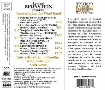 CD Leonard Bernstein: Transcriptions For Wind Band