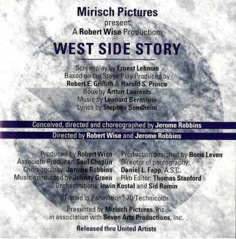 CD Leonard Bernstein: West Side Story (The Original Sound Track Recording)