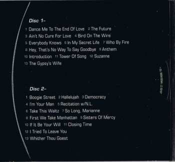 2CD Leonard Cohen: Live In London DIGI