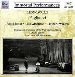 Album Ruggiero Leoncavallo: Pagliacci