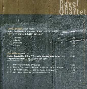 CD Pavel Haas Quartet: 'Intimate Letters' · String Quartet No. 2