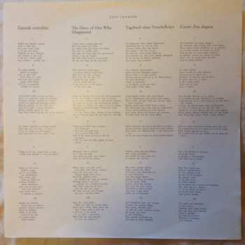 LP Leoš Janáček: The Diary Of One Who Disappeared